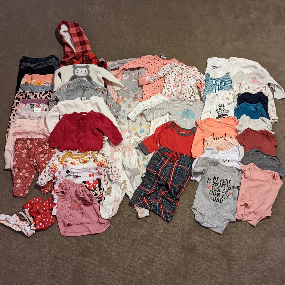 0-3 Month Baby Girl Clothes